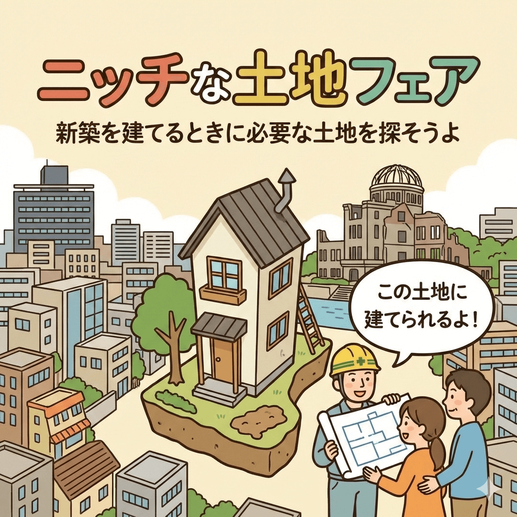 広島県のレアな土地フェア
