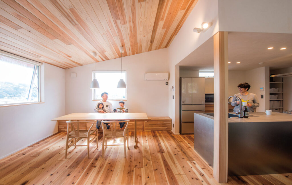 新築事業部担当が建てた家族思いの家