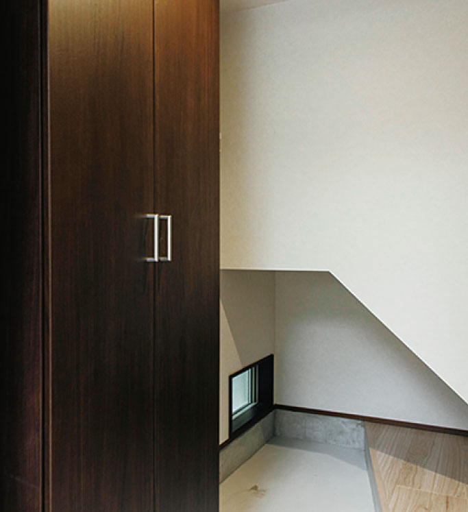 ２階建てで叶える１階中心の快適な暮らし